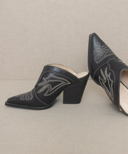 Load image into Gallery viewer, High Horse Heeled Mules
